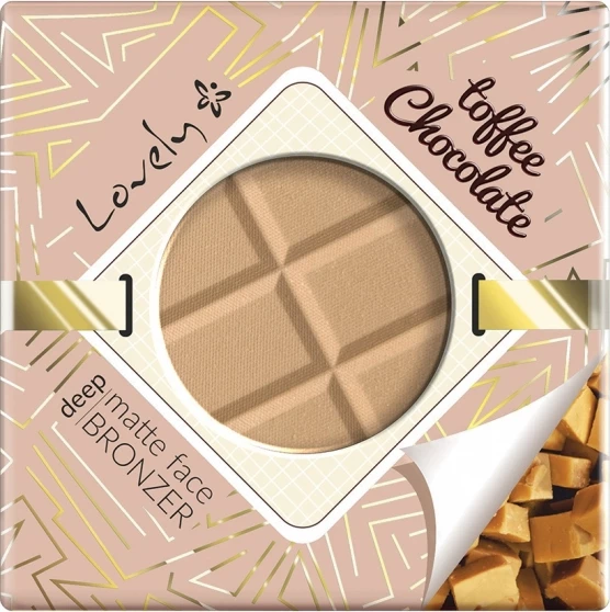 Mat bronzer Lovely Toffee Chocolate 9 g