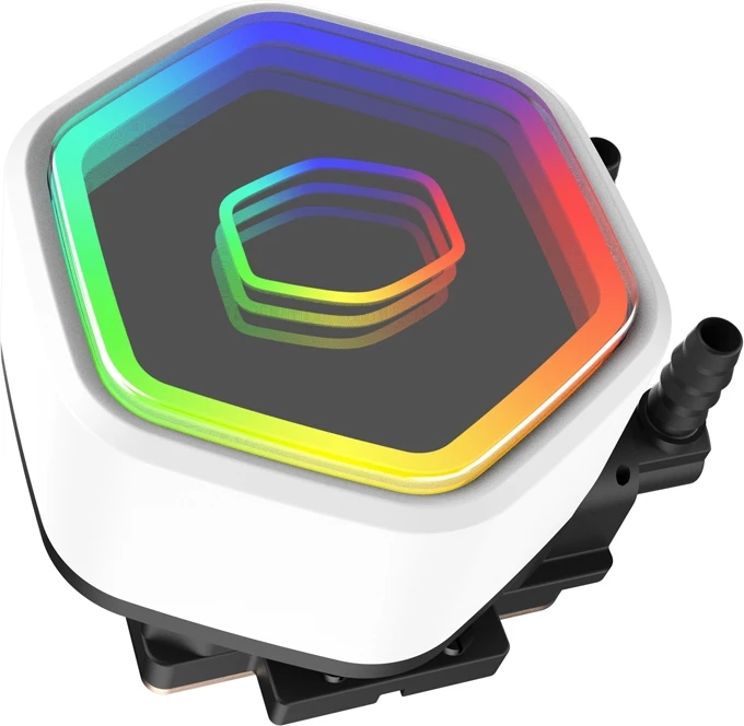 Vodeno hlajenje za CPU Cooler Master MasterLiquid 240 Core II ARGB, belo