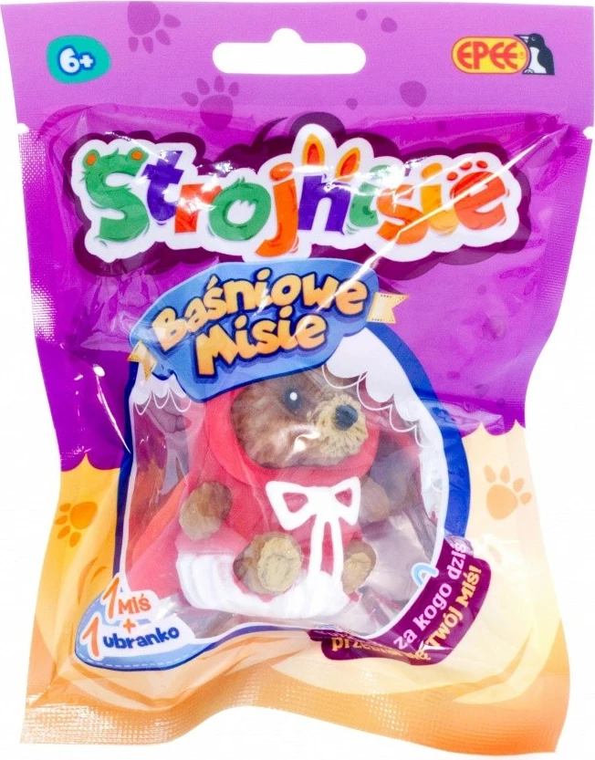 Figurica medvedka iz pravljice Mala rdeča kapica, Epee Fashionable Fairy Tale Bears