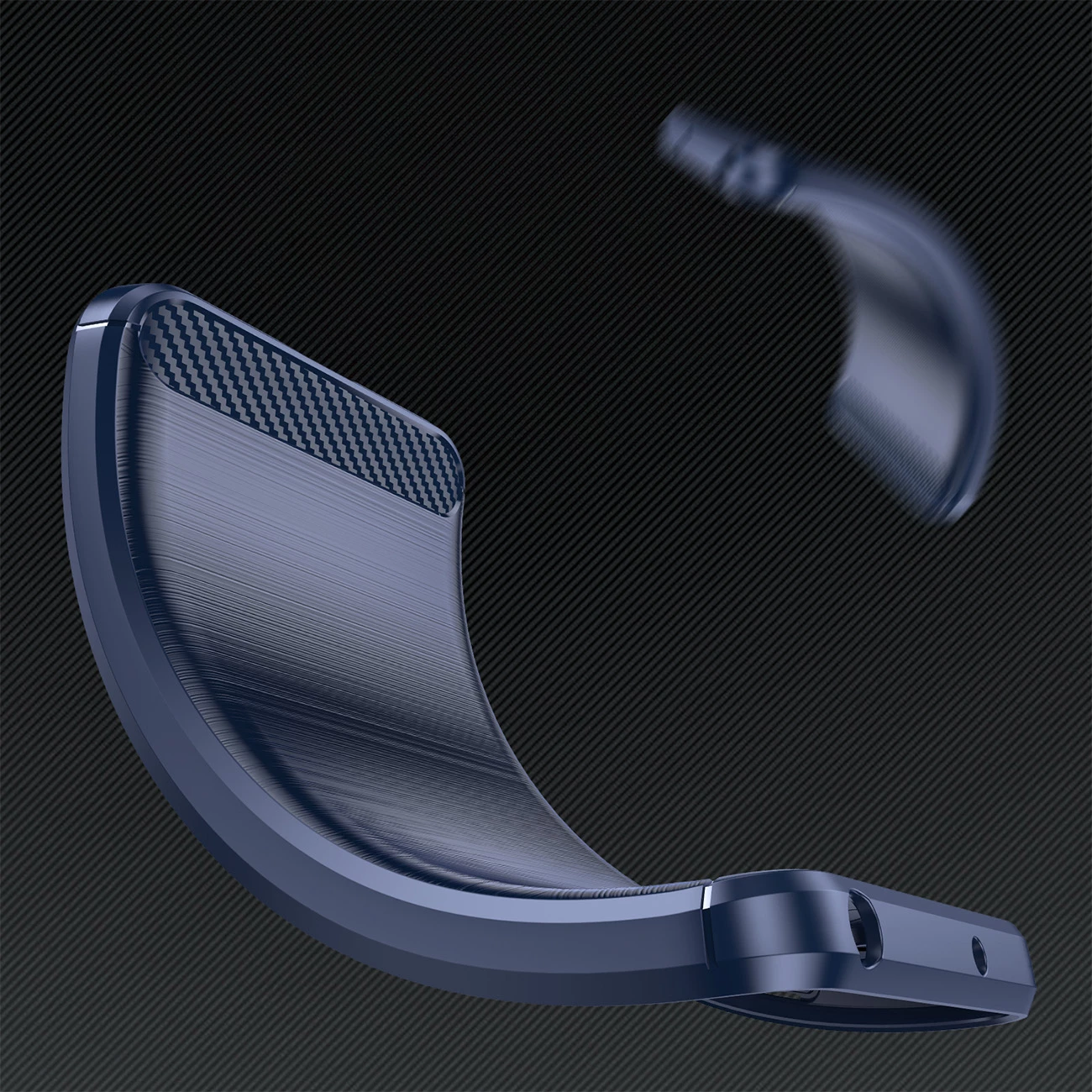 Ovitek za telefon Hurtel Thunder Case za Xiaomi Poco F4 5G, TPU, moder