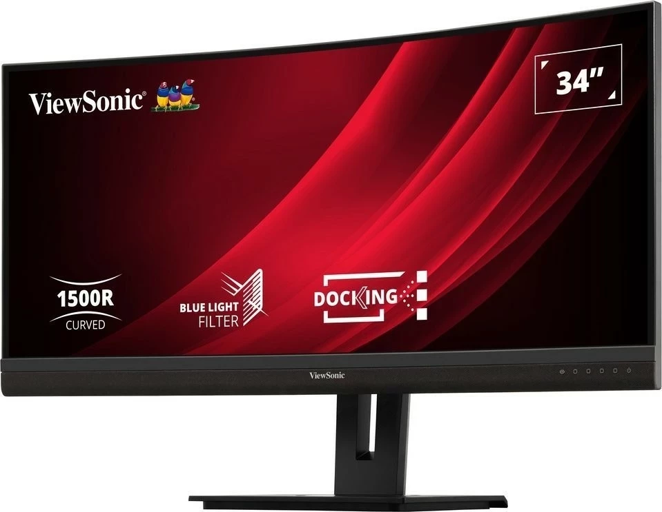 Ukrižen zaslon 34 inch ViewSonic VG3456C, VA, UWQHD, 100 Hz, črn