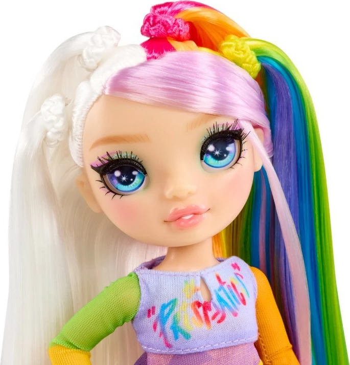 Moda lutka Amaya Rainbow High Jr, 23 cm, z klaviaturo, večbarvna