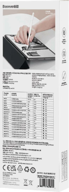 Aktivno pisalo za iPad Baseus Smooth Writing 2, SXBC060002, belo