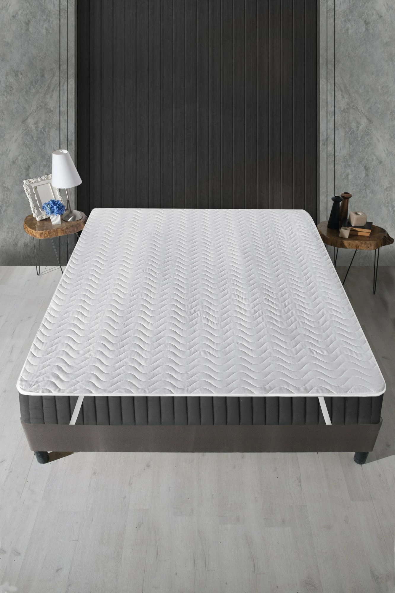Zaščitna prevleka za enojno posteljo, prešita, L'Essentiel Linge de Maison, 100 x 200 cm