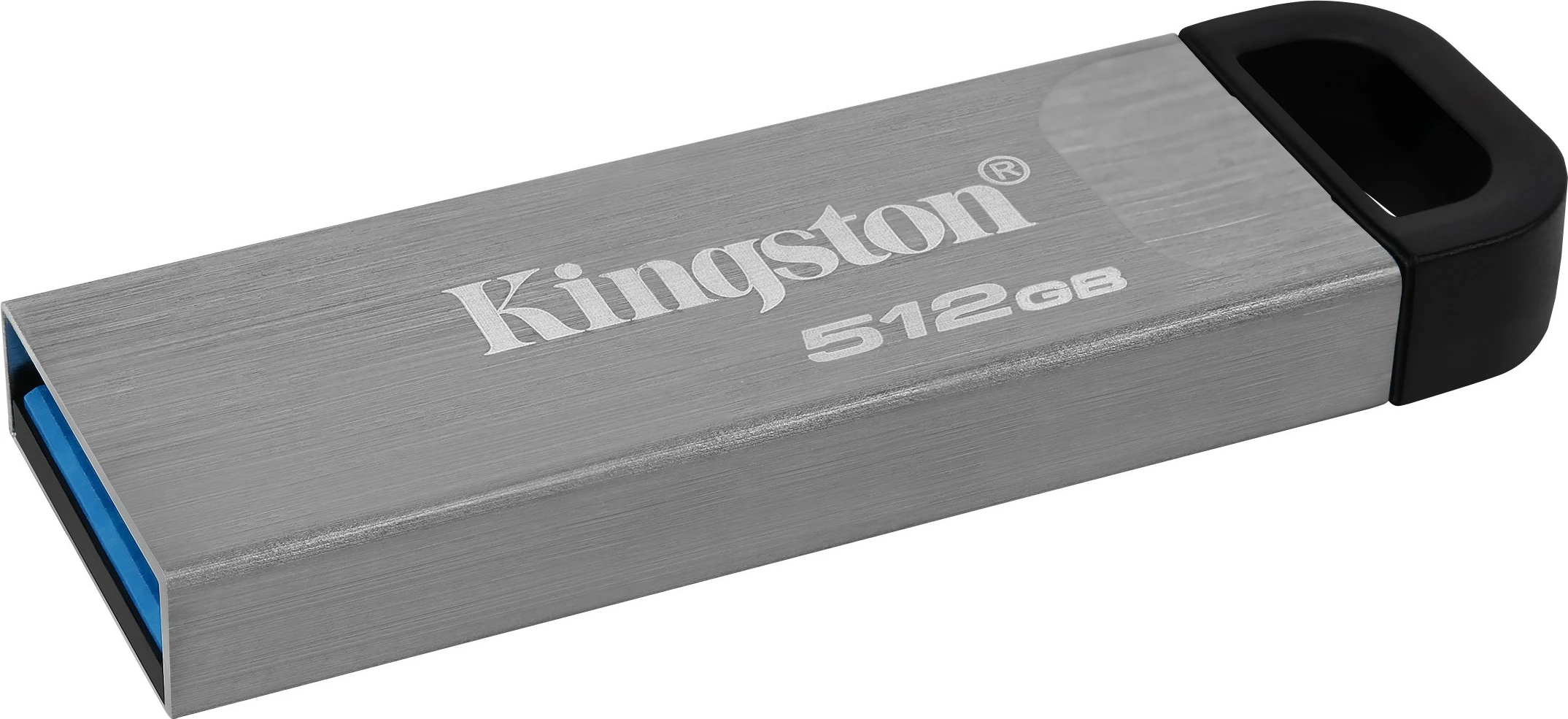 Visokozmogljiv USB 512GB, Kingston DataTraveler Kyson, USB Type-A 3.2 Gen 1, srebrn