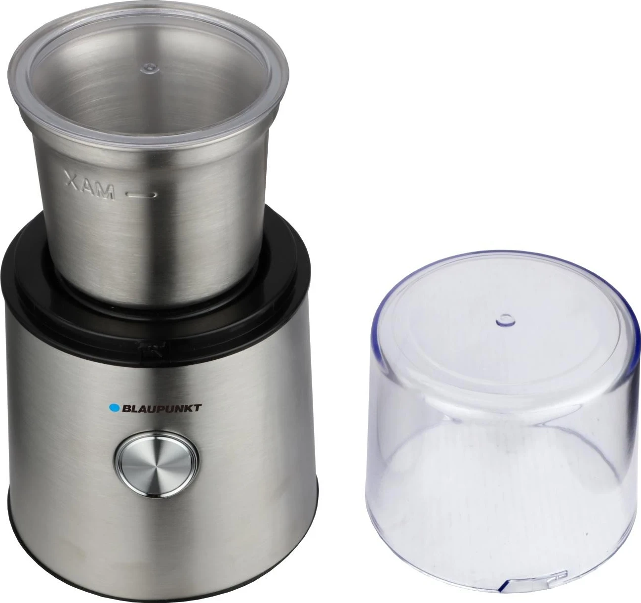 Električni mlinček za kavo Blaupunkt FCG801, 85 g, 200 W, srebrne barve