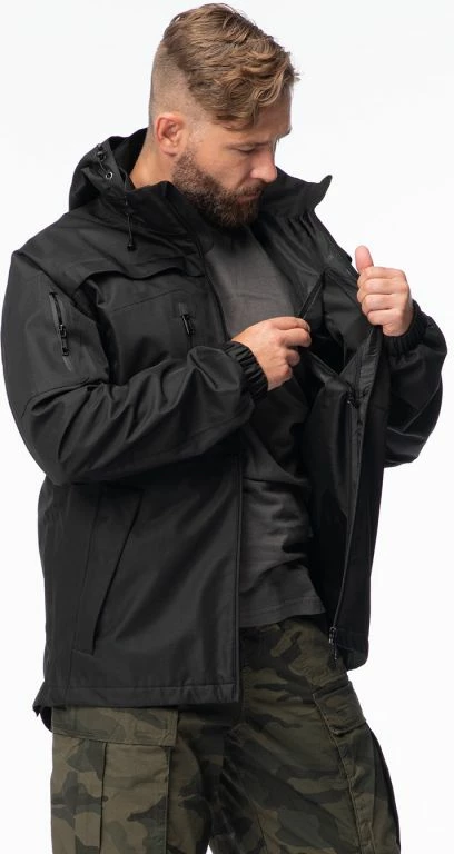 Tehnična moška jakna Magnum, črna