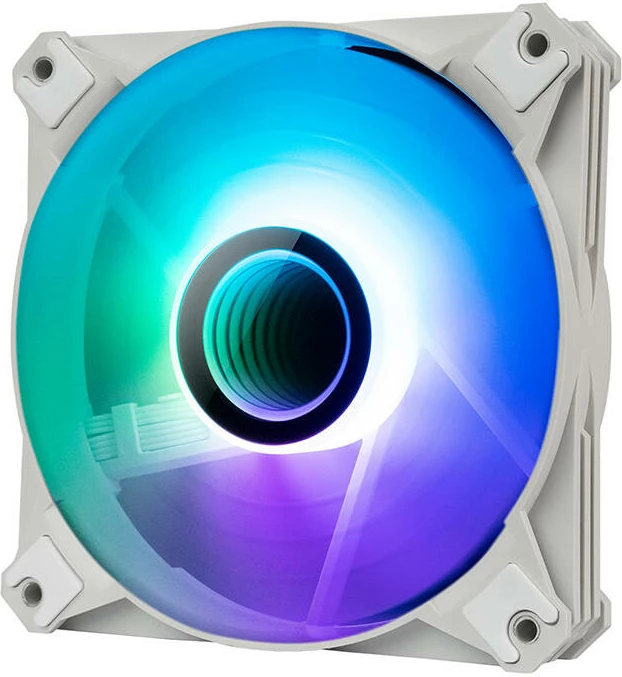 Ventilatorji za računalniško ohišje Darkflash Infinty 8 PWM A-RGB, 3 kosa, 120x120 mm, beli