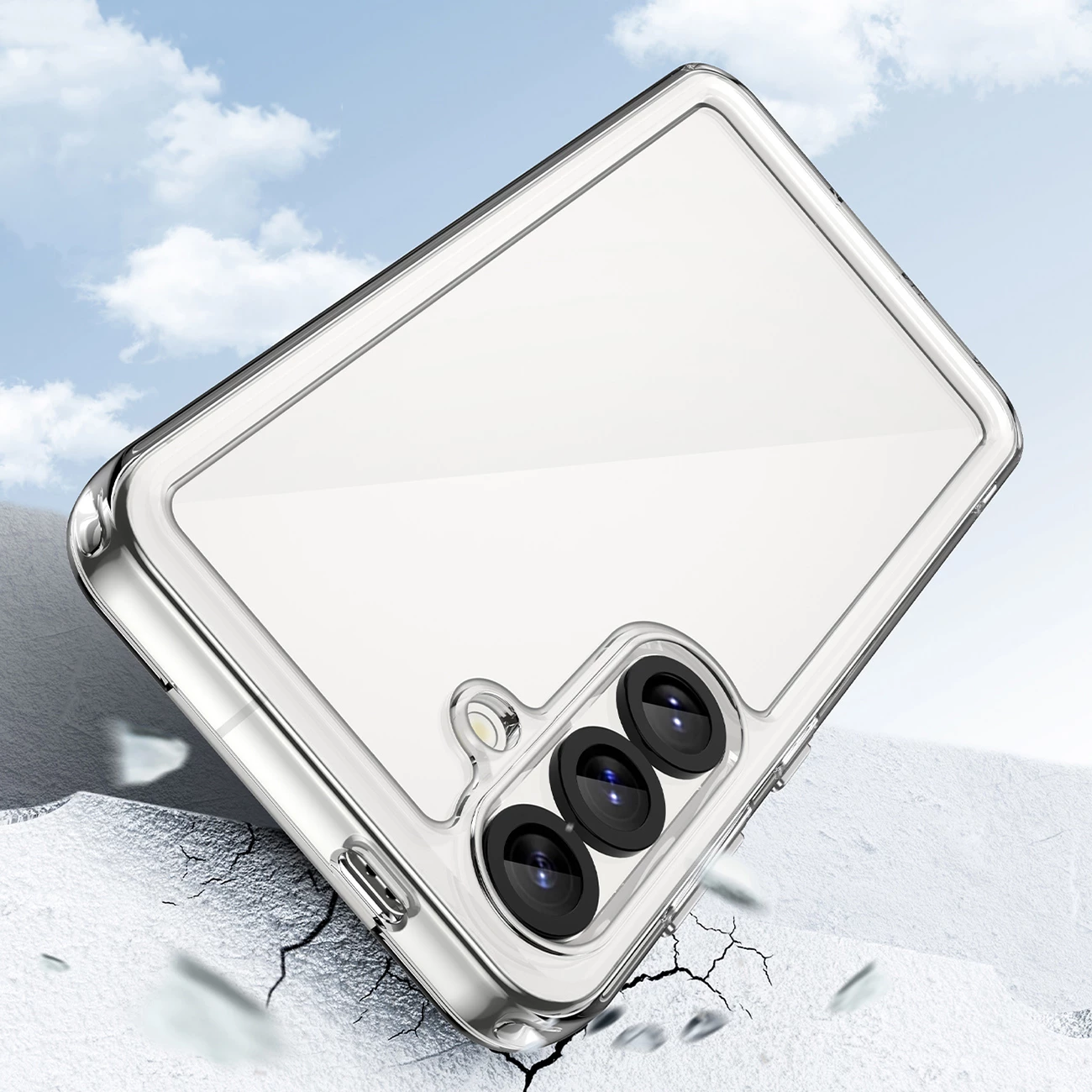 Ovitek za telefon Hurtel Outer Space Case za Xiaomi Redmi Note 14 5G, prozoren