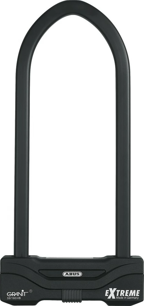 Zelo varen kolesarski lokot ABUS GRANIT Extreme 59/180HB260, 260 mm, črn