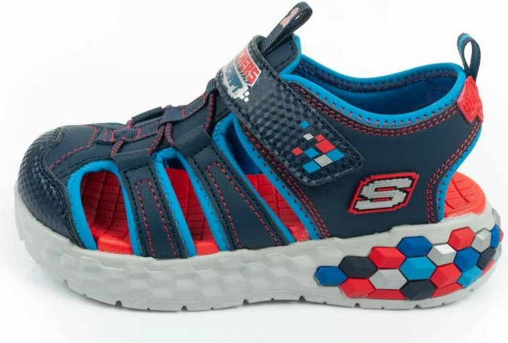 Sandali za otroke Skechers, modri
