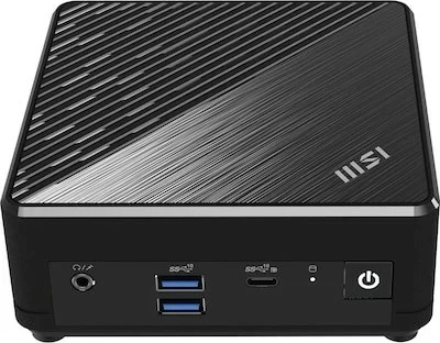 Kompakten in zmogljiv računalnik MSI Cubi N ADL S-217DE, Intel N200, 8GB RAM, 256GB SSD, črn