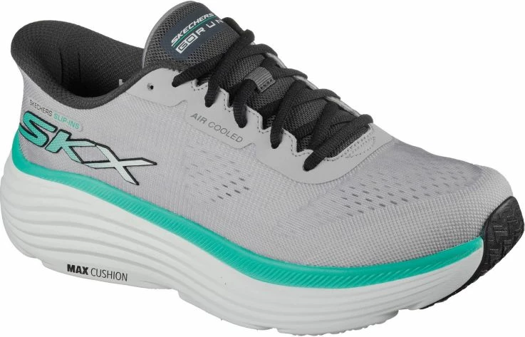 Tekstilna obutev za tek, Skechers Max Cushioning Endeavor – Exciton, siva