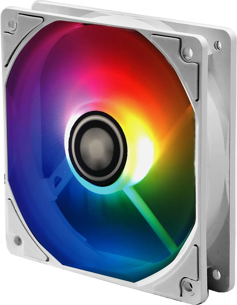 Ventilator računalniškega ohišja Xilence Perfomance A+ ARGB 120 mm, bel