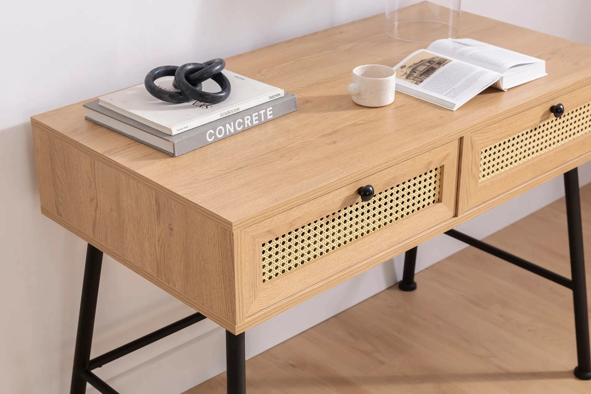 Delovna miza Skye Decor Nala 107, naravna