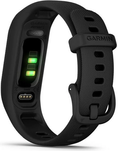 Pametna ura OLED z zaslonom na dotik in GPS, Garmin VIVOSMART 5, črna
