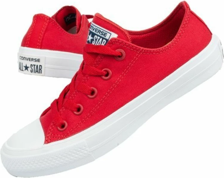 Atletske čevlje, Converse Ct II Ox, rdeče — za ženske in otroke