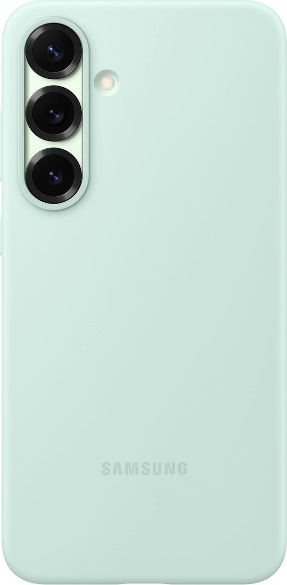 Ovitek za Samsung Galaxy S25+, silikonski, mint