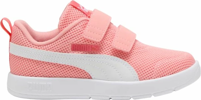 Otroške superge Puma Courtflex V3 Mesh PS Jr, rožnate