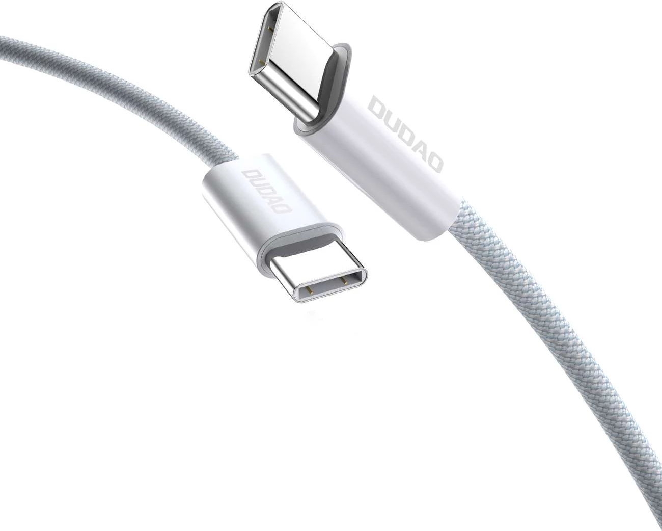 USB-C na USB-C kabel Dudao L6C, 2 m, 30 W, svetlo modra