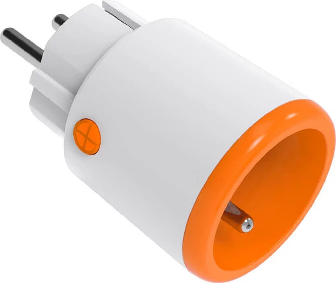 Pametna vtičnica Zigbee, Neo NAS-WR15BH, za Apple HomeKit, Google Home, Alexa, Tuya, bela-oranžna