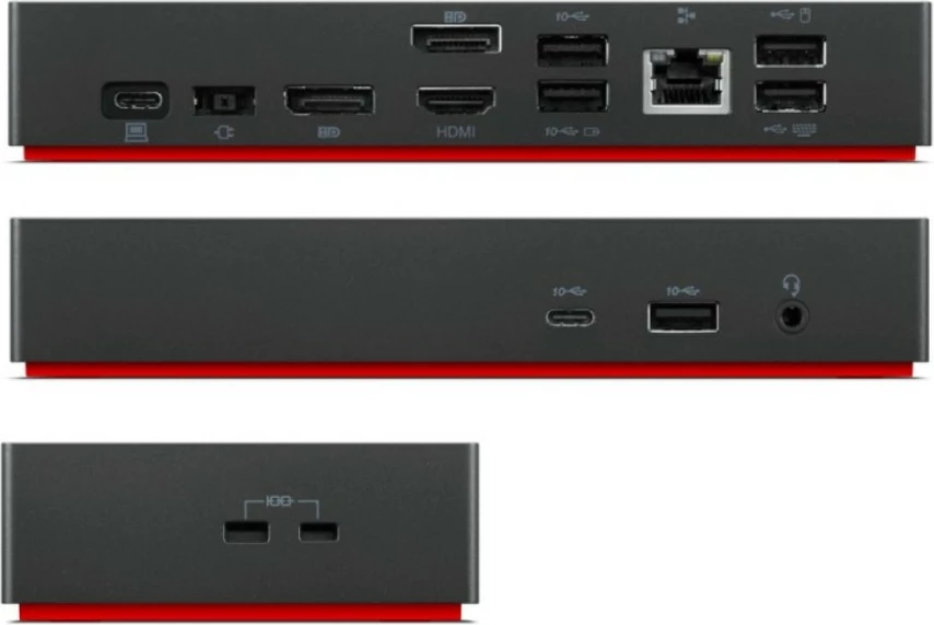 Docking postaja Universal 135W USB-C, Lenovo ThinkPad, črna