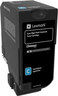 Toner, 12000 strani, cijan Lexmark 74C2HCE