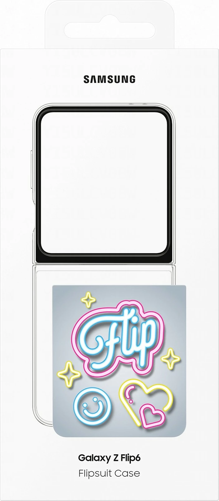 Prozoren ovitek Samsung Galaxy Z Flip6, 17 cm (6,7'')