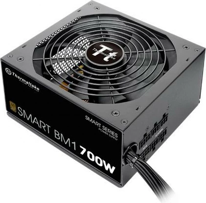 Napajalnik 700 W, pol-modularen, 80 PLUS Bronze, črn Thermaltake Smart BM1