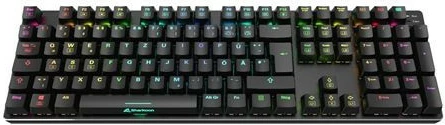 Mehanska tipkovnica, Sharkoon SKILLER SGK36W, brezžična, RGB LED, QWERTZ