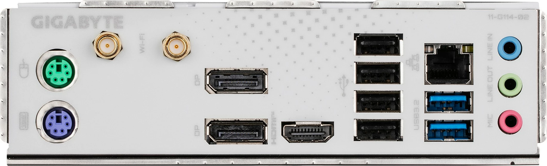 Matična plošča Gigabyte GA-H610M GAMING WF DDR4, Socket 1700, WiFi, DDR4, črno/bela