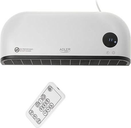 Zračna zavesa Adler AD 7751, 2000 W, bela/črna