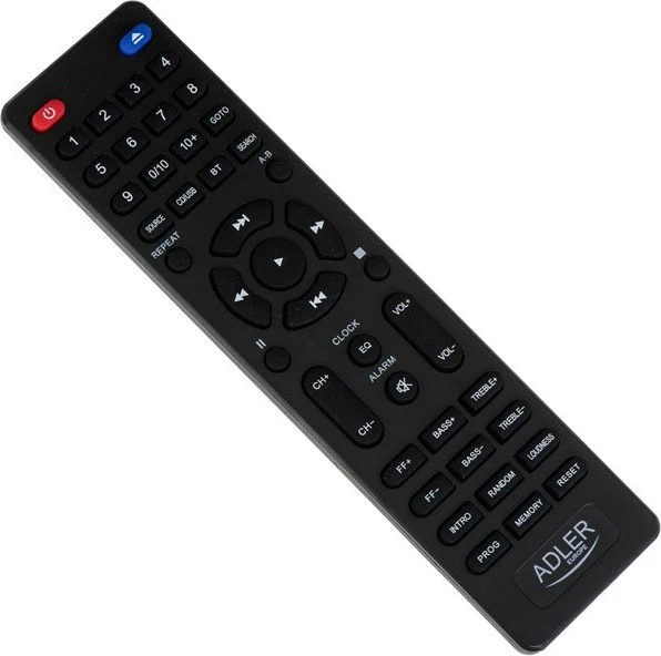 Mini stolp HI-FI z Bluetooth, CD, USB, FM radio, Adler AD 1917, črn