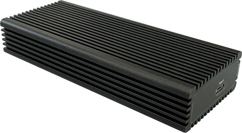 Zunanja ohišje za SSD LC-Power LC-M2-C-NVME-2X2, M.2, PCI Express, USB 3.2 Gen 2x2, črno