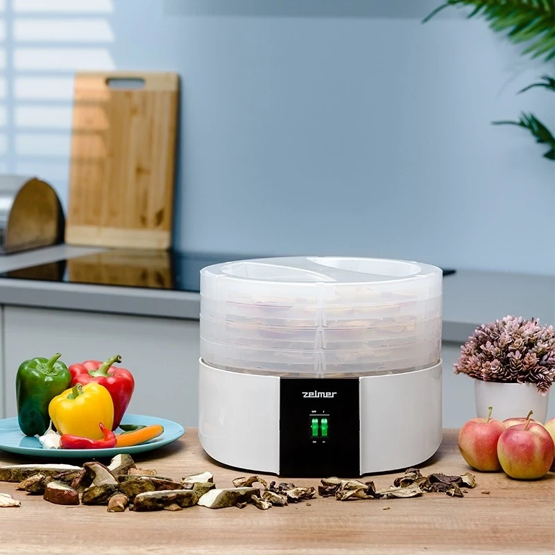 Sušilnik za hrano Zelmer ZFD1010, bel