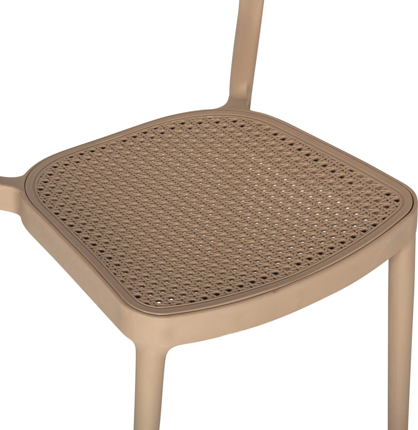 Stol iz polipropilena CLEO FH5936.03 kapučino 49x54,5x80,5H cm