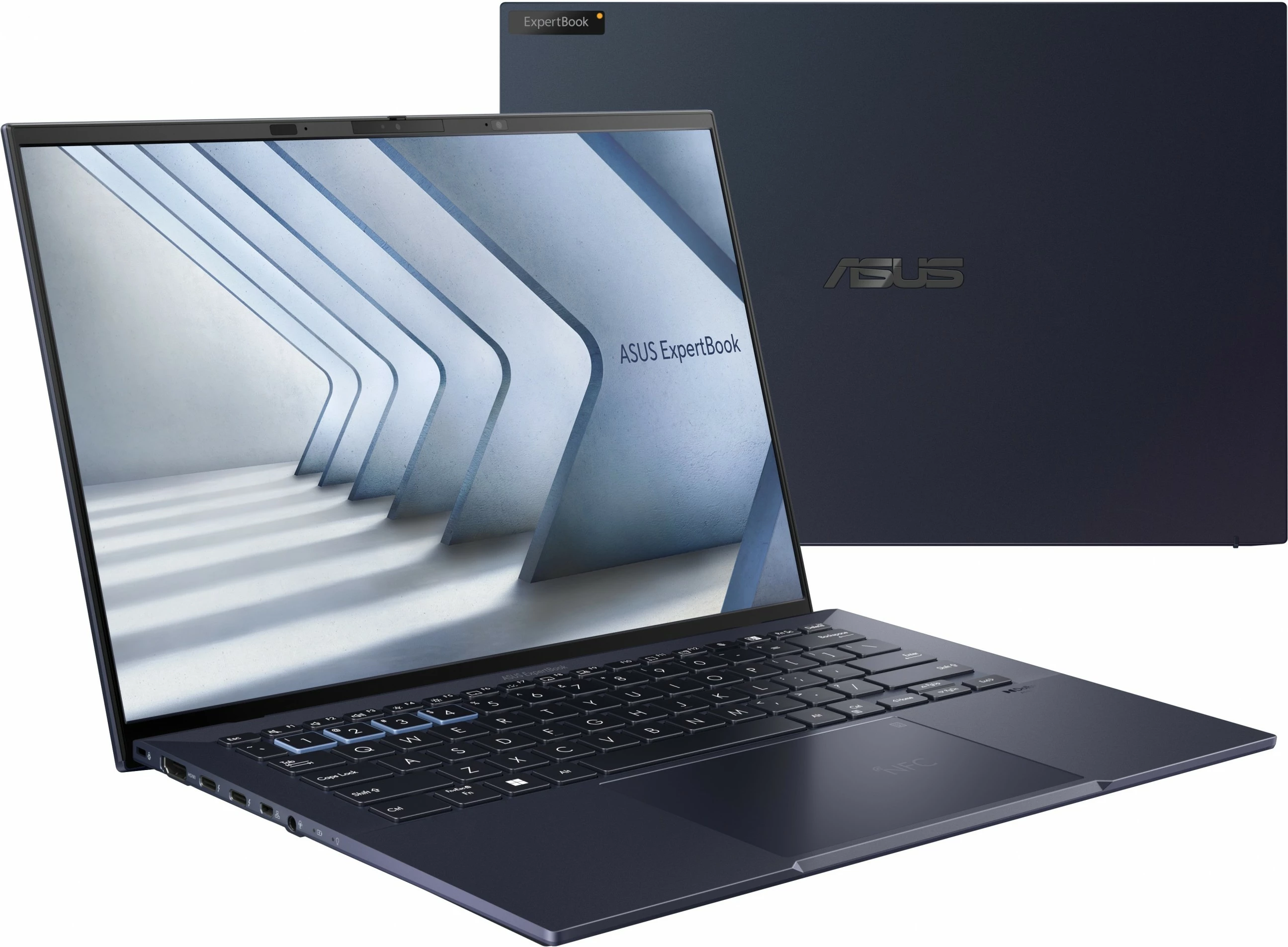 Prenosnik 14" z Intel Core Ultra 7, 16 GB RAM, 512 GB SSD, Star Black, ASUS ExpertBook B9 B9403CVAR-PP1735X
