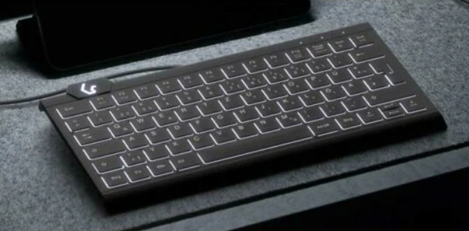 Tastatura z LED osvetlitvijo KeySonic KSK-5010ELC, z žico, QWERTZ, črna