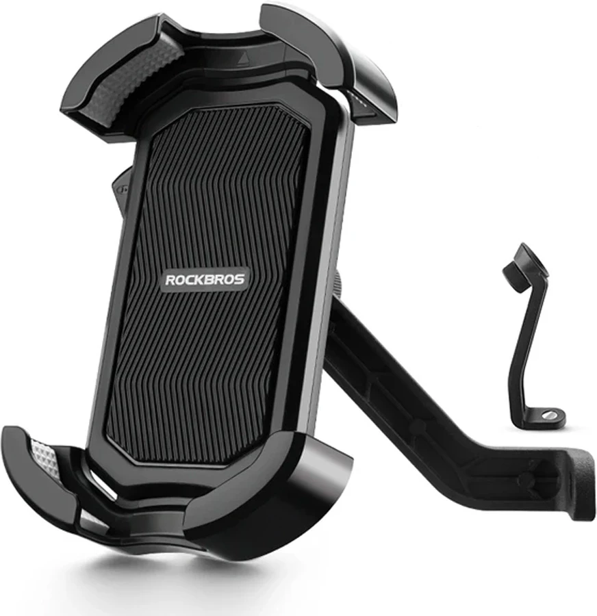 Nosilec za telefon za motor, Rockbros 25210032005, za ogledalo, črn