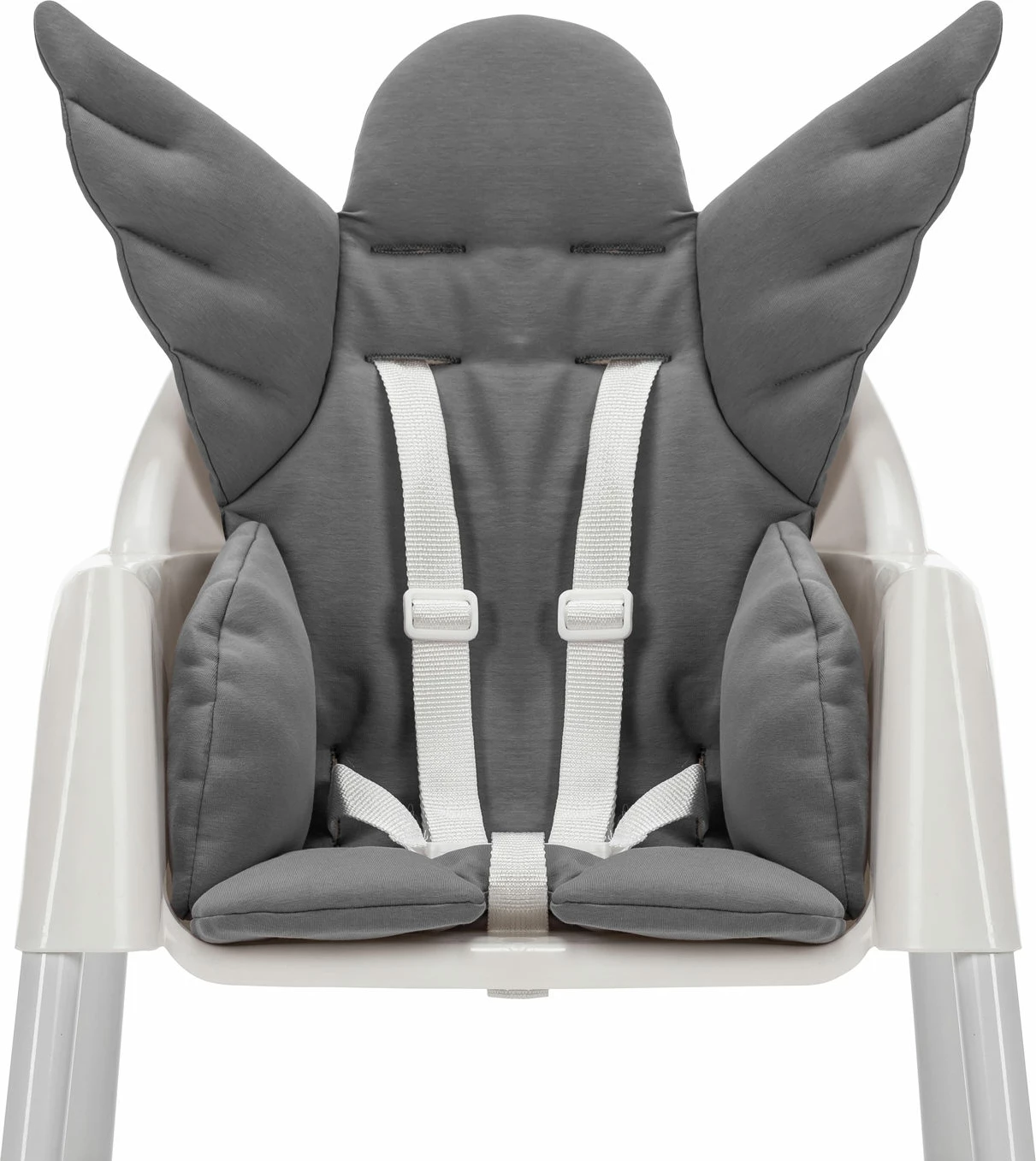Otroški vzglavnik Angelova krila, siva, Evila Originals