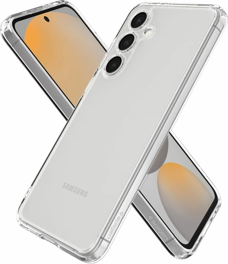 Ovitek Spigen Ultra Hybrid za Samsung Galaxy S24 FE, prozoren