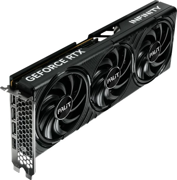 Grafična kartica Palit GeForce RTX 5060 Ti Infinity 3 OC, 16 GB GDDR7, PCI Express 5.0, črna