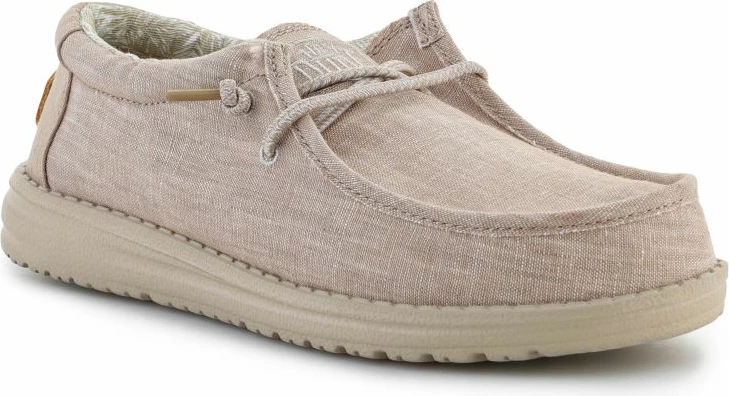 Lahke ženske superge Wally Hey Dude, krem