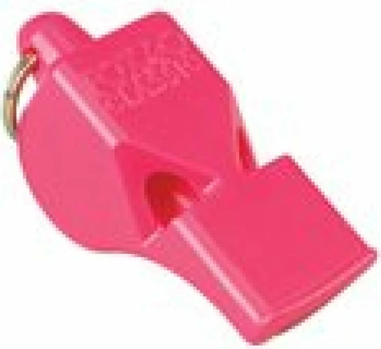 Klasična piščalka FOX z vrvico, model 9903-0408, rožnata