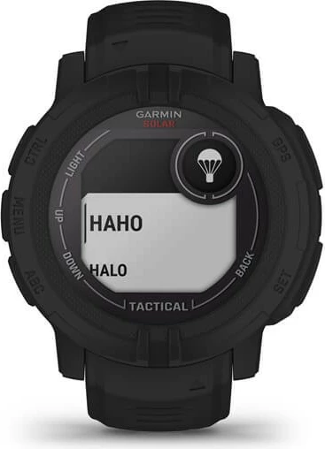 Pametna ura, GPS, solarno polnjenje, črna - Garmin Instinct 2 Solar Tactical Edition