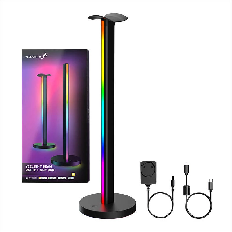RGBIC LED lučka Yeelight Beam Light Bar YLFWD-0021, pametni, 2 kosa, črna