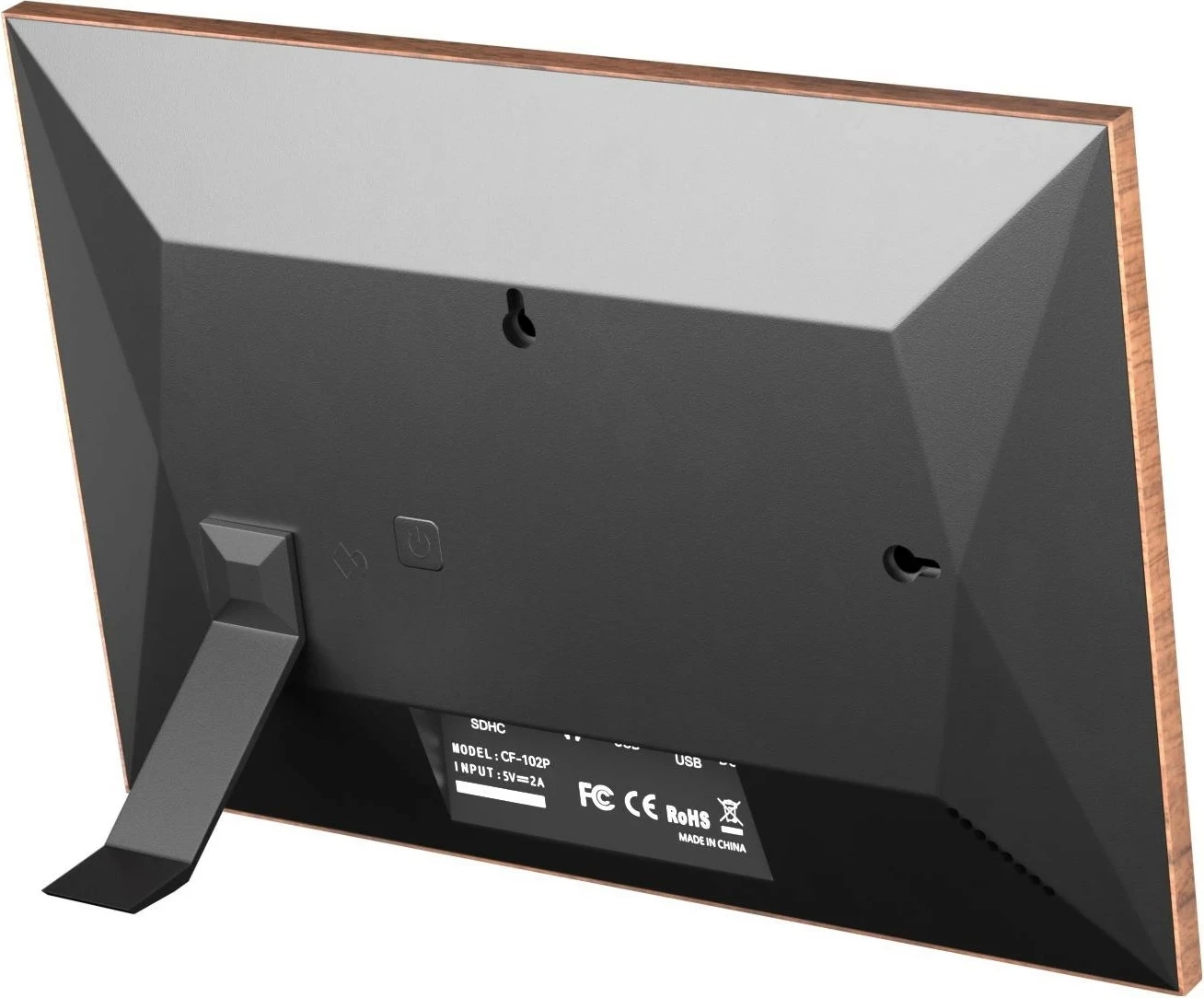 Digitalni foto okvir Kodak CF102P, 32 GB, Wi‑Fi, rjav