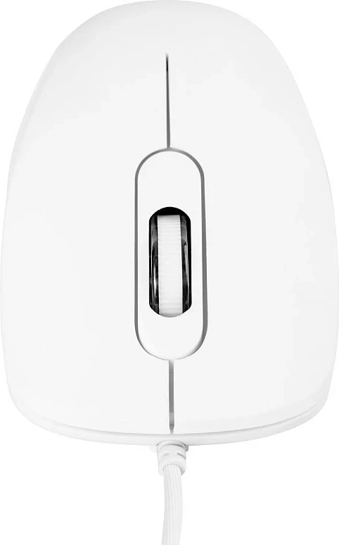 Optični žični miš Modecom MC-M10, bel