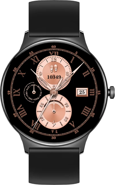 Pametna ura, zaslon 1,43'' AMOLED 466×466, Colmi V89, Bluetooth klici, IP67, Android/iOS, črna