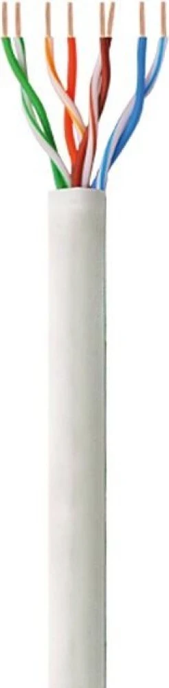 Omrežni kabel Cat6 U/UTP (UTP), Techly, 305 m, siv